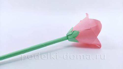 Цветы оригами: гладиолус и колокольчики Цветы оригами: гладиолус и колокольчики