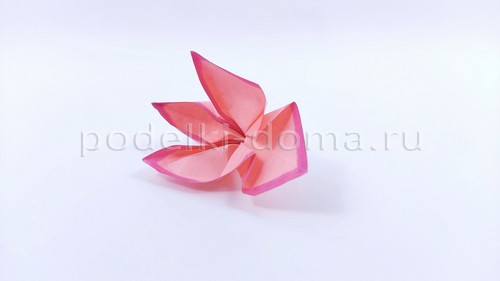 Цветы оригами: гладиолус и колокольчики Цветы оригами: гладиолус и колокольчики