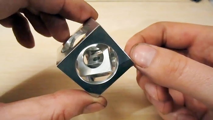 Как сделать куб в кубе на токарном станке Как сделать куб в кубе на токарном станке