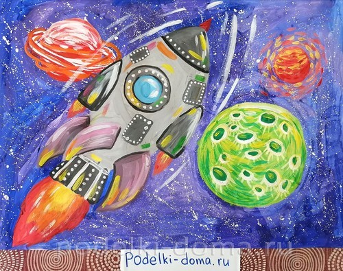 Рисунки на тему «Космос» Рисунки на тему «Космос»