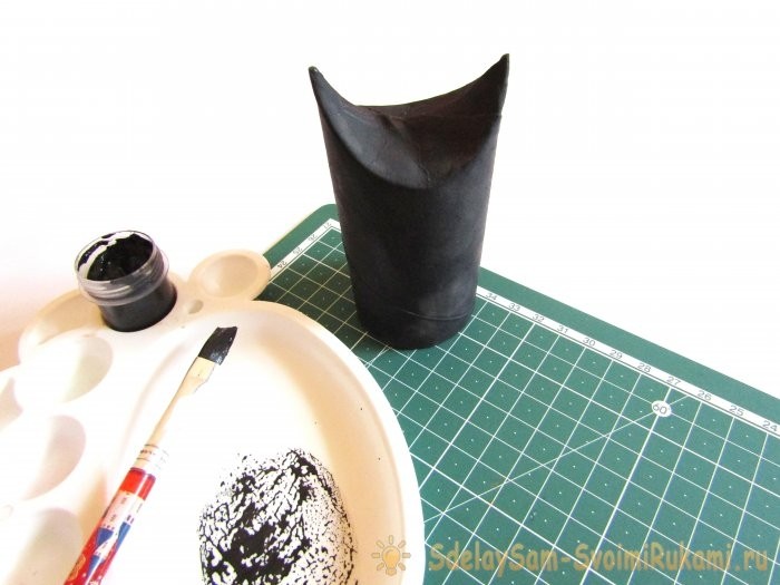 Чем занять ребенка на карантине: сделаем котика из втулки от туалетной бумаги