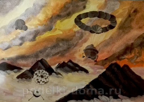 Рисунки на тему «Космос» Рисунки на тему «Космос»