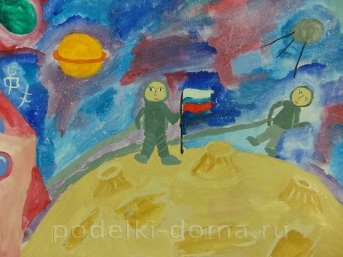 Рисунки на тему «Космос» Рисунки на тему «Космос»