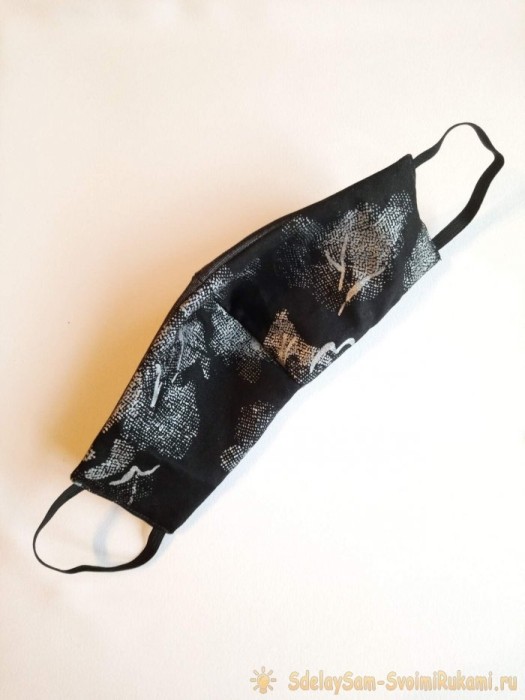 Мастер-класс по шитью простой многоразовой анатомической маске Мастер-класс по шитью простой многоразовой анатомической маске