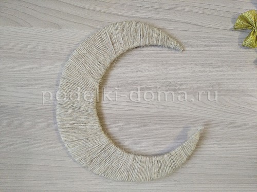 Новогоднее украшение «Месяц и звезды»