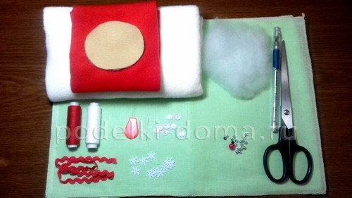 Мастер-класс «Дед-Мороз» для учащихся детских объединений