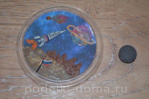 Поделки из пластилина на тему «Космос» Поделки из пластилина на тему «Космос»