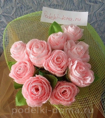 Куколки из гофробумаги