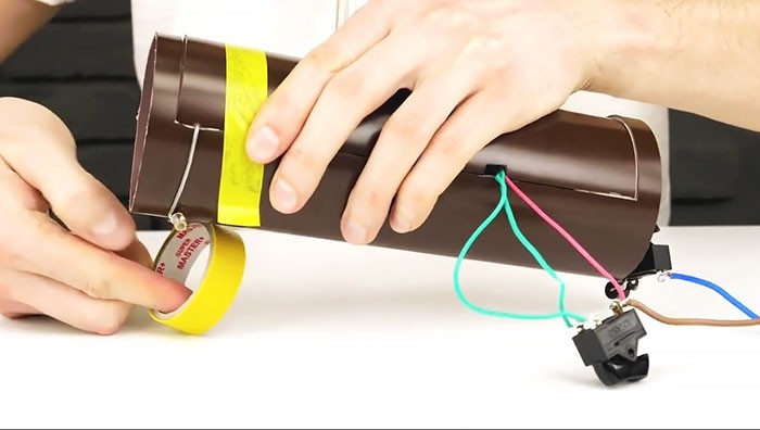 Как сделать дым-машину из фена