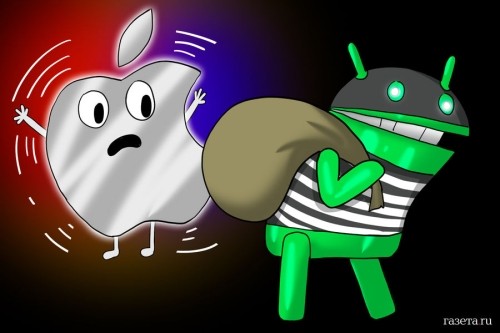 Только не списывай точь-в-точь. Какие «фишки» Android украл у iOS 