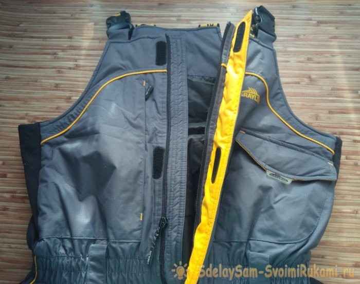 Как самостоятельно заменить молнию в утеплённом полукомбинезоне Как самостоятельно заменить молнию в утеплённом полукомбинезоне