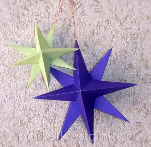 Новогоднее украшение «Месяц и звезды»