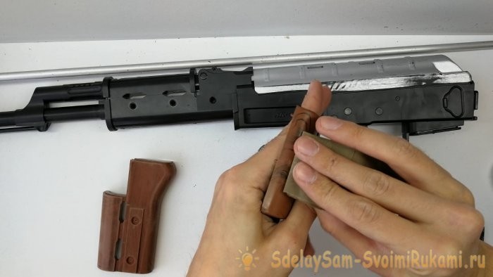 Как сделать светильник АК-47 Как сделать светильник АК-47