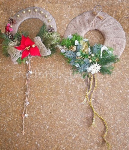 Венок из еловых веток Венок из еловых веток