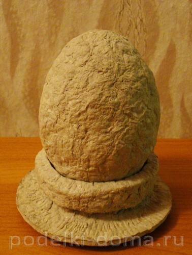 Пасхальное яйцо из ниток Пасхальное яйцо из ниток