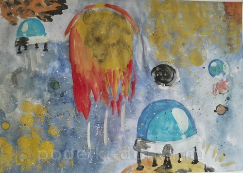 Рисунки на тему «Космос» Рисунки на тему «Космос»