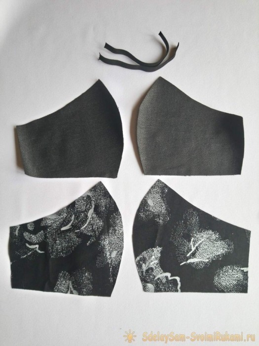 Мастер-класс по шитью простой многоразовой анатомической маске Мастер-класс по шитью простой многоразовой анатомической маске