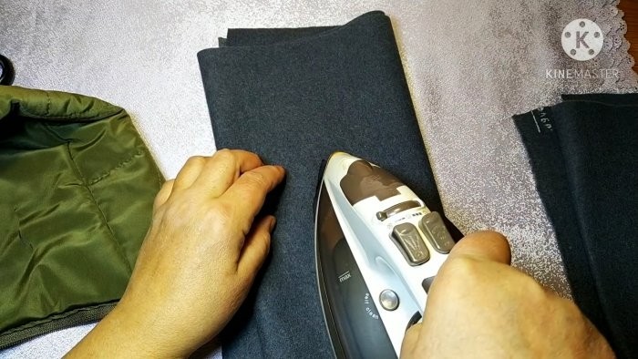 Как починить разрыв на куртке за пару минуты без иголки и ниток