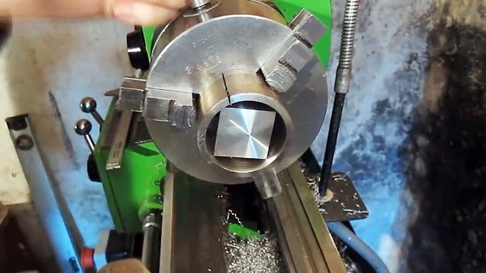 Как сделать куб в кубе на токарном станке Как сделать куб в кубе на токарном станке