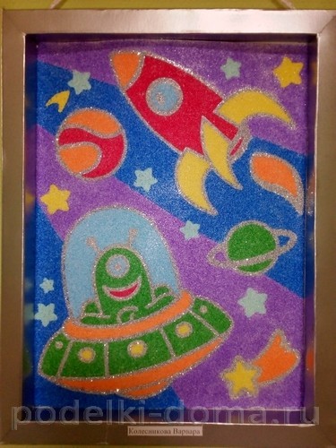 Рисунки на тему «Космос» Рисунки на тему «Космос»