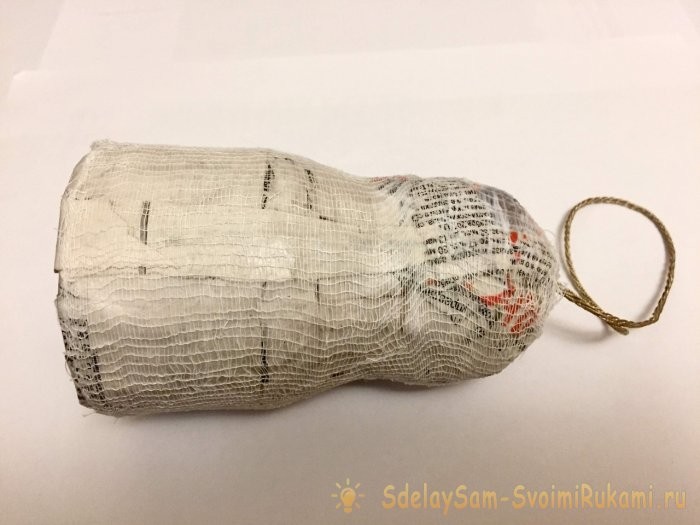 Ёлочная игрушка «Снегурочка» из папье-маше