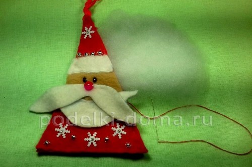 Мастер-класс «Дед-Мороз» для учащихся детских объединений