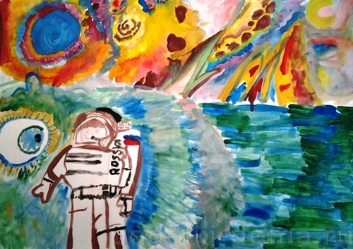 Рисунки на тему «Космос» Рисунки на тему «Космос»