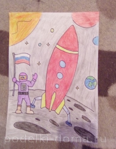 Рисунки на тему «Космос» Рисунки на тему «Космос»