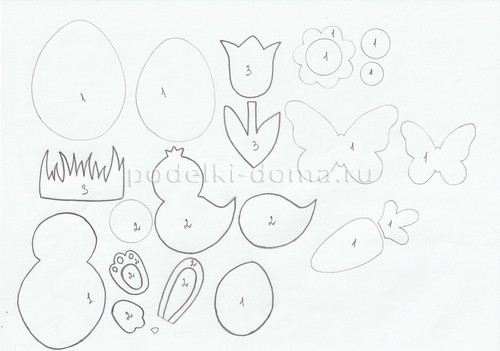 Объемная открытка на Пасху Объемная открытка на Пасху