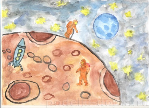 Рисунки на тему «Космос» Рисунки на тему «Космос»