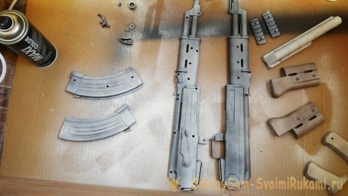 Как сделать светильник АК-47 Как сделать светильник АК-47