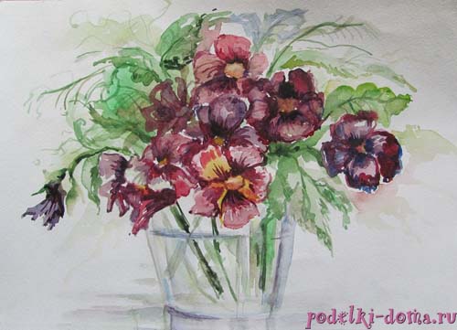 Как нарисовать клубнику акварелью Как нарисовать клубнику акварелью