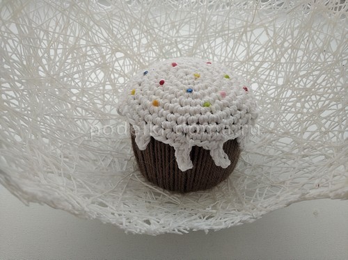 Пасхальное яйцо из ниток Пасхальное яйцо из ниток