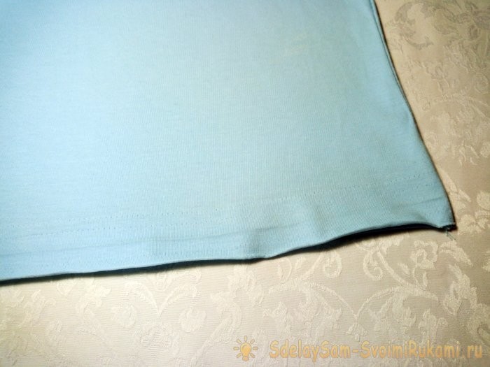 Отремонтировать Нельзя Выбросить. Или как исправить неровный низ в трикотажной футболке