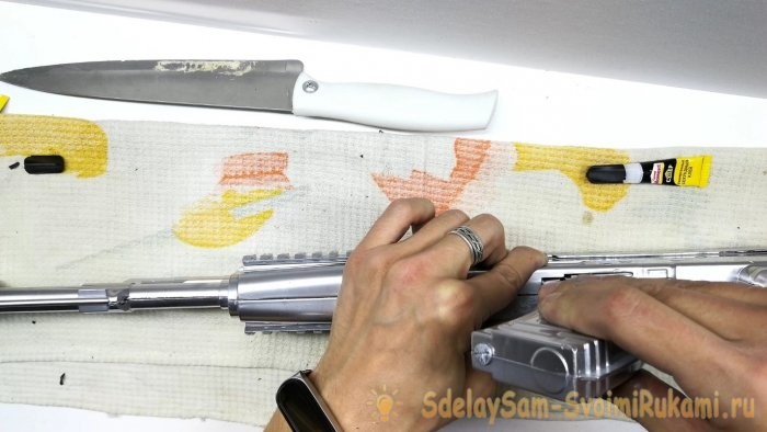 Как сделать светильник АК-47 Как сделать светильник АК-47