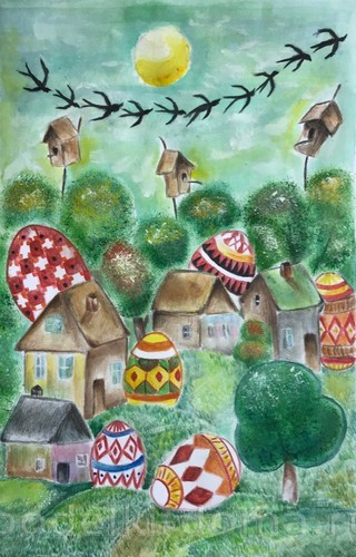 Рисунки на тему «Пасха» Рисунки на тему «Пасха»