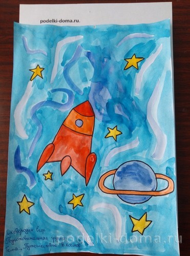 Рисунки на тему «Космос» Рисунки на тему «Космос»