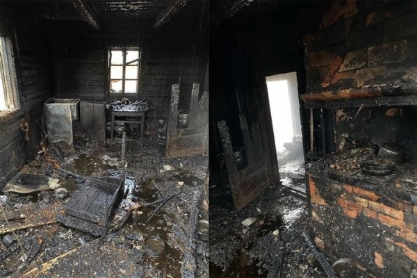 В Пересудовичах сгорел дом (Брестская область) В Пересудовичах сгорел дом (Брестская область)