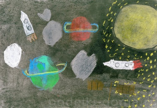 Рисунки на тему «Космос» Рисунки на тему «Космос»