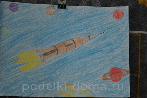 Рисунки на тему «Космос» Рисунки на тему «Космос»