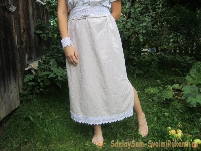 Как сшить юбку своими руками за полчаса без швейного оборудования Как сшить юбку своими руками за полчаса без швейного оборудования