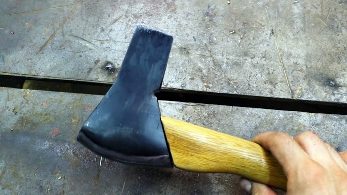 Как сделать топор «наоборот» Как сделать топор «наоборот»