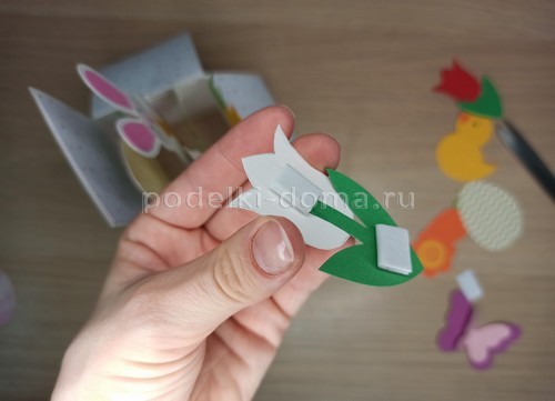 Объемная открытка на Пасху Объемная открытка на Пасху