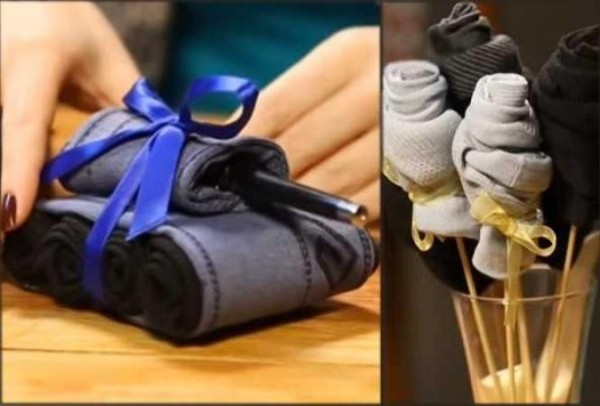 Какими способами можно оформить и упаковать подарок любимому мужчине на 23 февраля