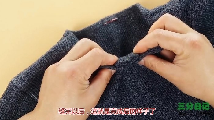 Как сузить вырез горловины свитера или футболки своими руками Как сузить вырез горловины свитера или футболки своими руками