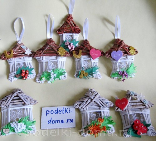 Новогоднее украшение «Месяц и звезды»