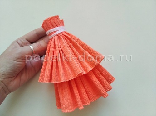 Куколки из гофробумаги