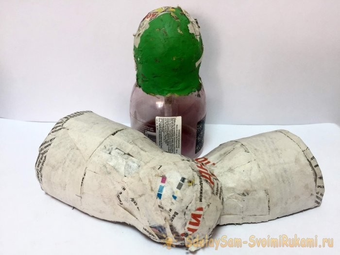 Ёлочная игрушка «Снегурочка» из папье-маше