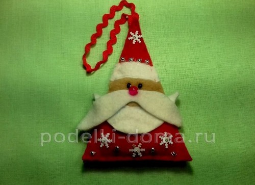 Мастер-класс «Дед-Мороз» для учащихся детских объединений