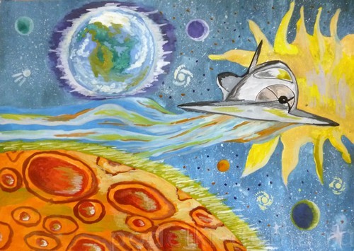 Рисунки на тему «Космос» Рисунки на тему «Космос»